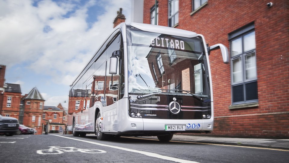 Mercedes-Benz eCitaro right-hand drive